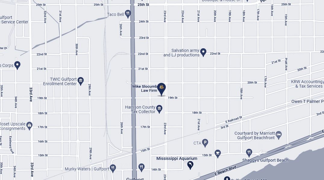 Map of Gulfport