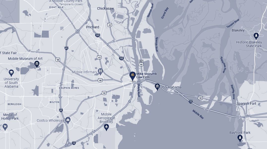 Map of Mobile