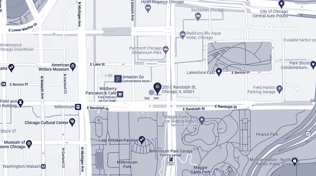 Chicago map