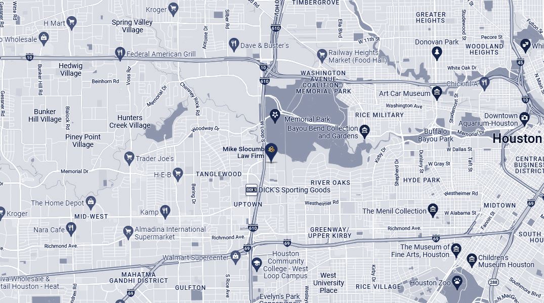 Houston map